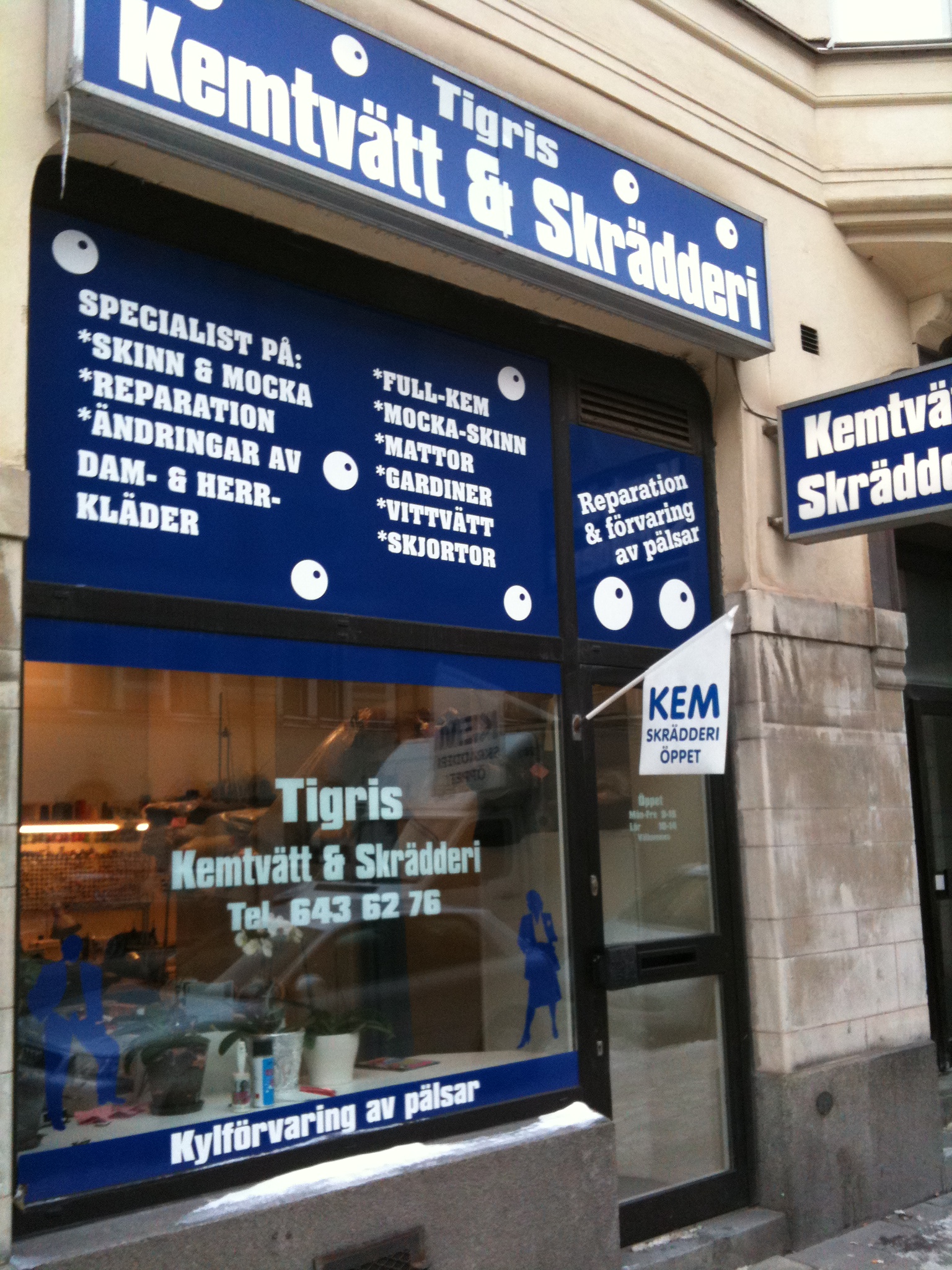 Tigris Skrädderi – verkstad och team